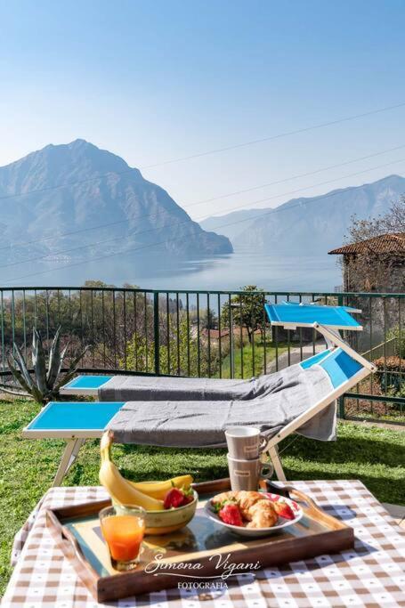 Ferienwohnung Il Giardino Di Laura Costa Volpino Exterior foto